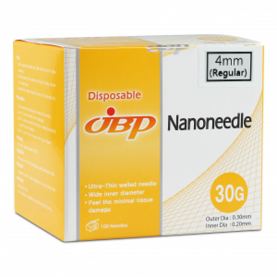 JBP AGHI 30G/4MM PARETE SOTTILE UTW 100PZ  AGHI PER MESOTERAPIA