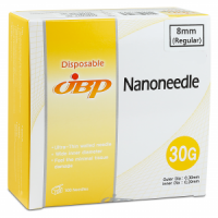 JBP AGHI 30G/8MM PARETE SOTTILE UTW 100PZ  AGHI PER MESOTERAPIA