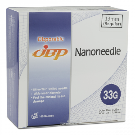 JBP AGHI 33G/13MM PARETE SOTTILE UTW 100PZ  AGHI PER MESOTERAPIA