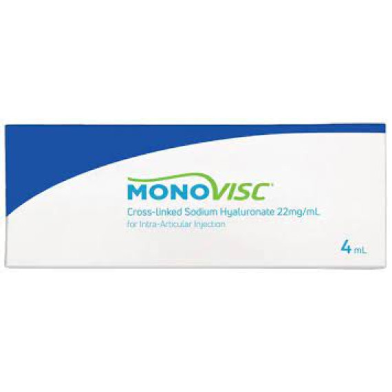Monovisc Siringa Acido Ialuronico 20mg/ml 4 ml- SPEDITO IN BUSTA TERMICA 
