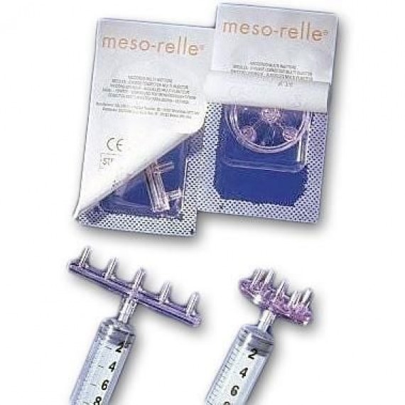 MESORAM® MULTI-INIETTORE LINEARE CON RACCORDO PER 3 AGHI- BOX 50 PEZZI